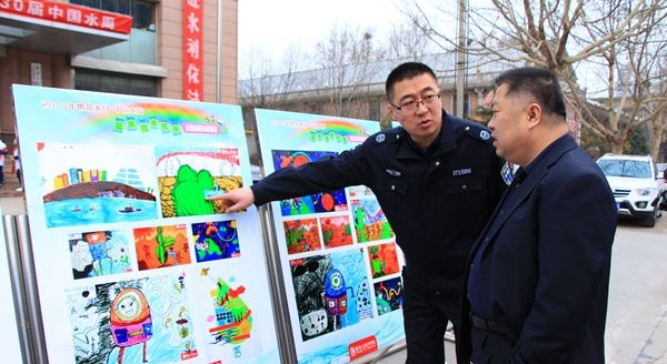 聊城“世界水日”開展繪畫活動 呼吁保護(hù)水資源