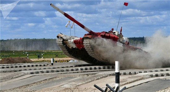 俄軍奪得坦克兩項(xiàng)比賽決賽冠軍 中國(guó)名列第三