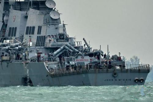 意外頻發(fā)全球行動暫停，美軍艦為何成了“碰碰船”？
