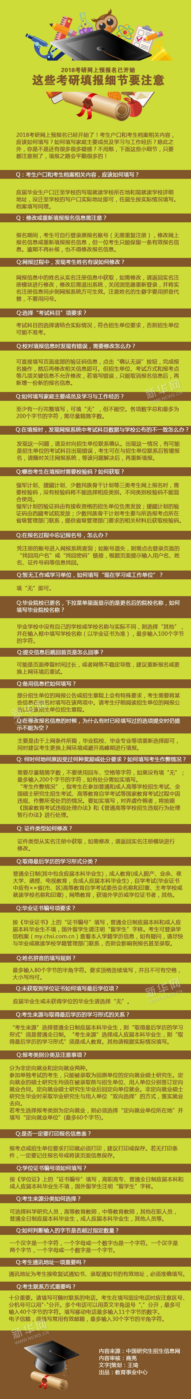 2018考研網(wǎng)上預(yù)報(bào)名已開始 這些填報(bào)細(xì)節(jié)要注意