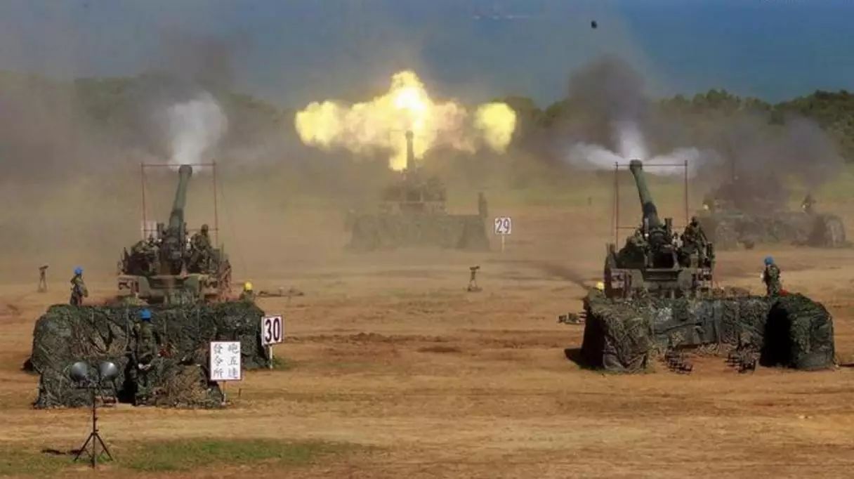 是手藝低么？臺軍打炮時為何要在炮口架個球門桿