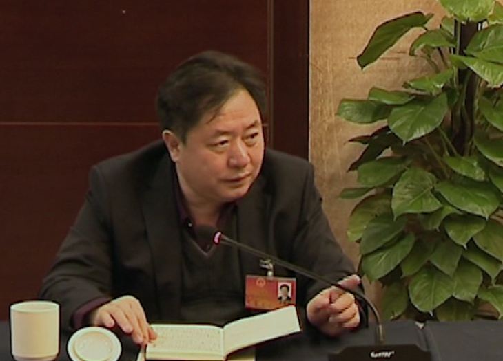 王振江到閆寺街道人大代表團(tuán)審議討論政府工作報(bào)告