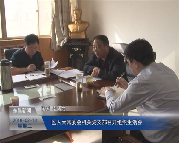 區(qū)人大常委會(huì)機(jī)關(guān)黨支部召開組織生活會(huì)