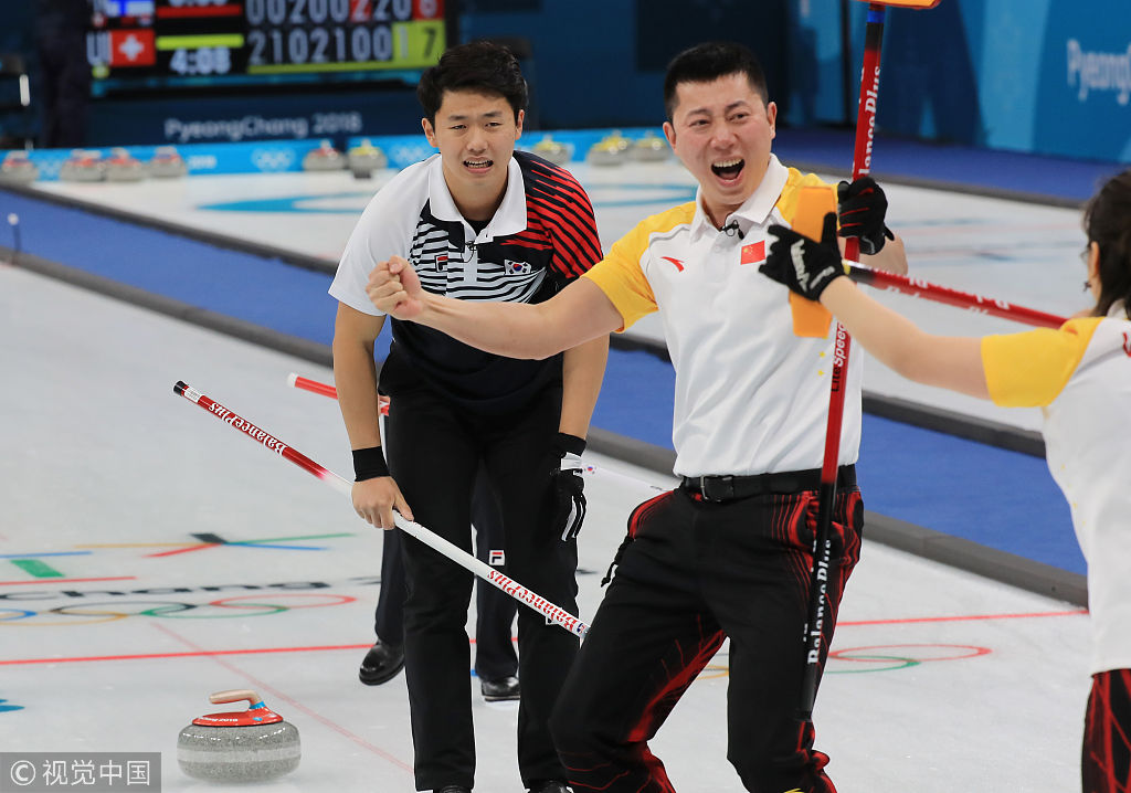 一分險勝韓國！中國冰壺混雙迎首勝