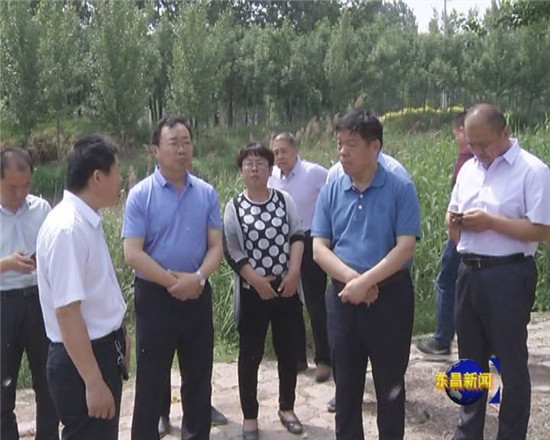 賈相云督導檢查河長制工作