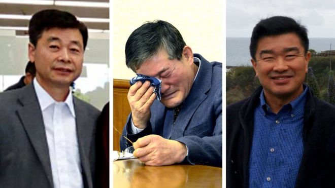 特朗普接見被朝鮮釋放的美國人質(zhì)