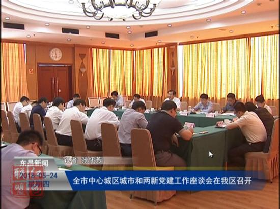 全市中心城區(qū)城市和兩新黨建工作座談會在我區(qū)召開