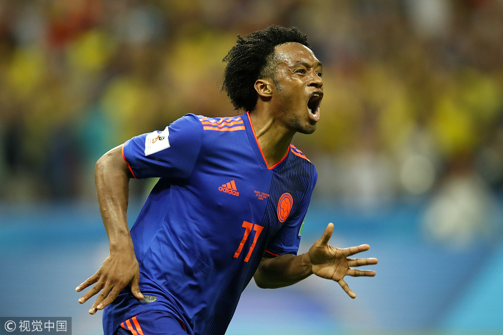 世界杯-法爾考首球J羅兩助攻 哥倫比亞3-0送波蘭出局