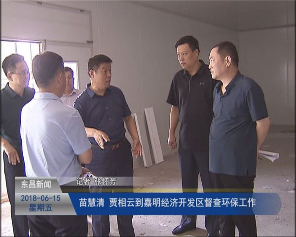 苗慧清 賈相云到嘉明經(jīng)濟開發(fā)區(qū)督查環(huán)保工作