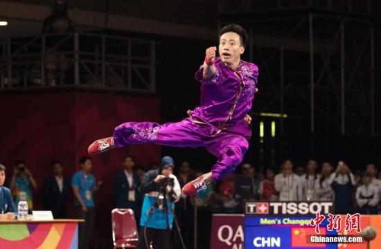 綜合消息：中國(guó)軍團(tuán)首日收7金 男足三連勝挺進(jìn)16強(qiáng)