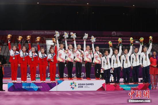 中國體操女團亞運12連冠 新帥喬良：目標還是向東京