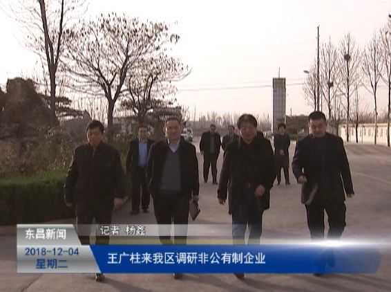 王廣柱來我區(qū)調(diào)研非公有制企業(yè)