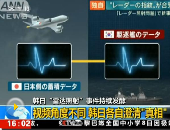 日方就雷達照射問題公開新證據(jù) 暗示中止日韓磋商