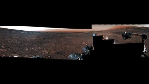 火星長這樣？“好奇”號火星車拍攝火星全景
