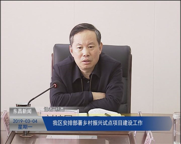 我區(qū)安排部署鄉(xiāng)村振興試點項目建設工作