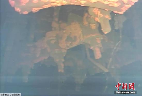 調(diào)查福島一核1號機組內(nèi)部的機器人亮相 可潛水拍攝