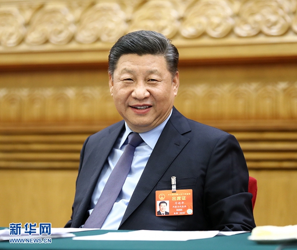習(xí)近平栗戰(zhàn)書汪洋王滬寧趙樂際分別參加全國人大會(huì)議一些代表團(tuán)審議