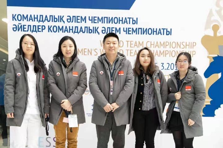 中國女隊國際象棋世團賽豪取八連勝提前奪冠