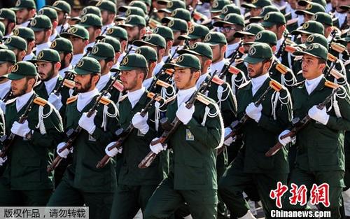 資料圖：伊朗伊斯蘭革命衛(wèi)隊。