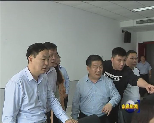 濟寧市任城區(qū)廣播電視臺來我區(qū)考察融媒體中心建設(shè)