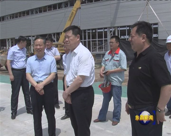 朱加云來我區(qū)調(diào)研重點項目建設(shè)情況