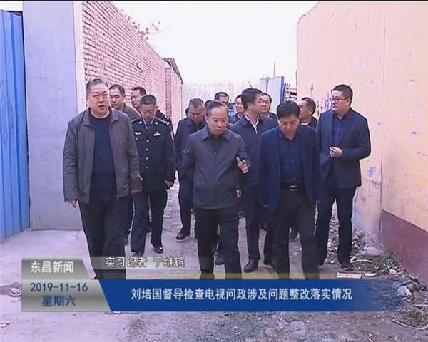 劉培國督導(dǎo)檢查電視問政涉及問題整改落實(shí)情況