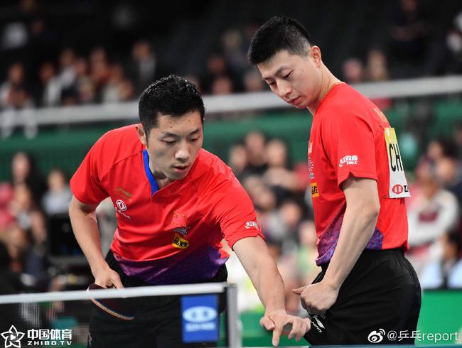 世界杯國乒男隊橫掃中國臺北 小組賽全勝晉級八強