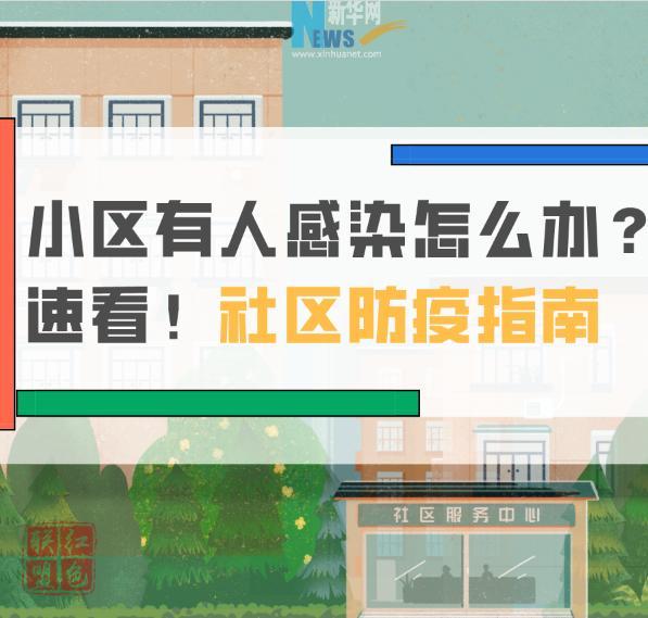 小區(qū)有人感染怎么辦？速看！社區(qū)防疫指南