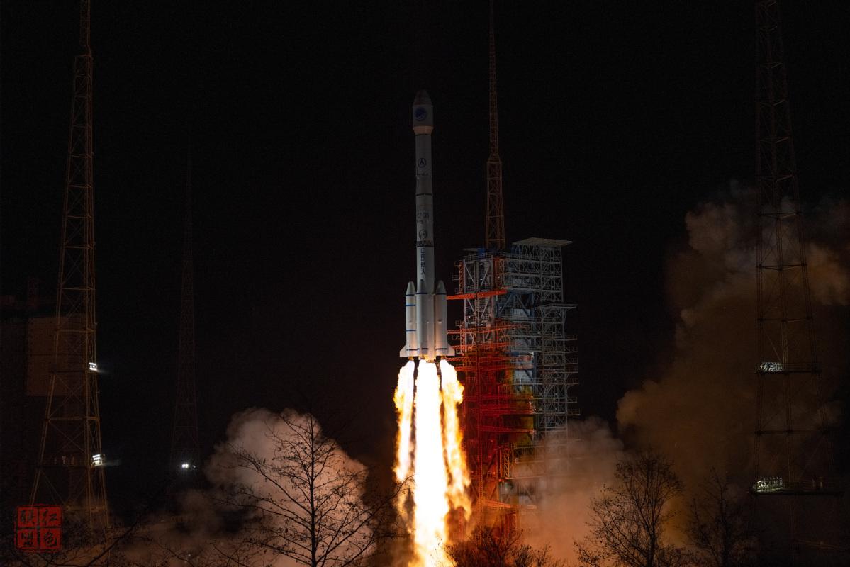 長(zhǎng)三乙火箭發(fā)射第54顆北斗導(dǎo)航衛(wèi)星 實(shí)現(xiàn)北斗工程新年“開門紅”