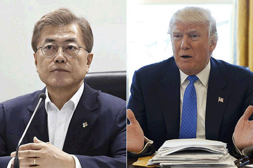特朗普向韓國尋求醫(yī)療設備支援 文在寅：若有剩余資源將盡可能幫助