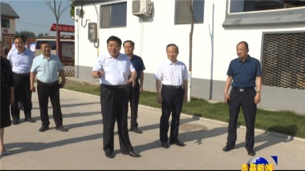 任曉旺來(lái)我區(qū)調(diào)研農(nóng)村環(huán)境整治工作