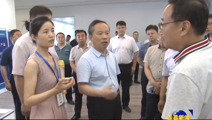 東阿縣黨政考察團(tuán)來我區(qū)考察