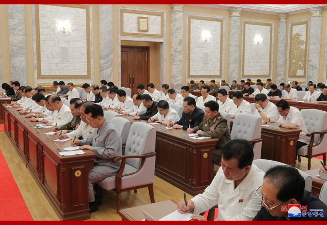 朝鮮舉行政治局?jǐn)U大會議 討論新冠肺炎防疫