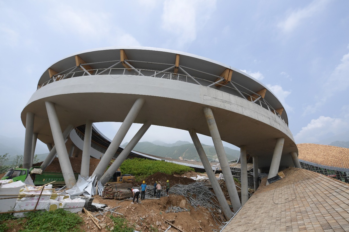 北京冬奧會延慶賽區(qū)場館建設穩(wěn)步推進