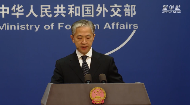 外交部：堅(jiān)決反對(duì)美國(guó)會(huì)通過(guò)包含涉華消極內(nèi)容法案