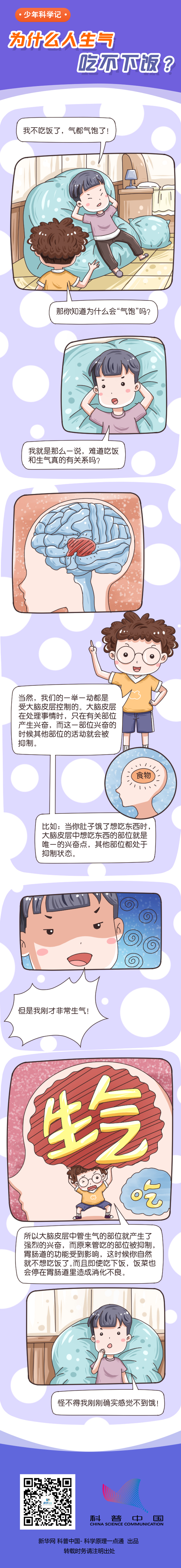 為什么人生氣吃不下飯？