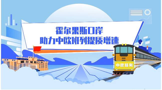 霍爾果斯口岸助力中歐班列提質(zhì)增速