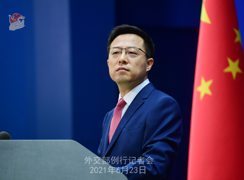 趙立堅談美國人權(quán)問題：劣跡可謂是罄竹難書