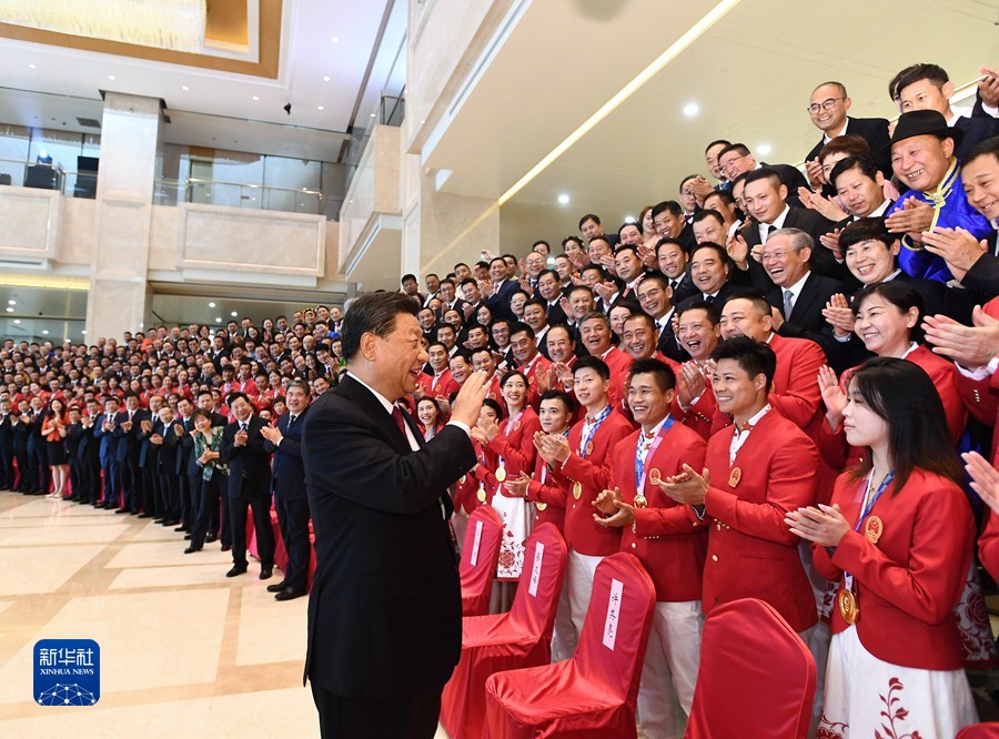 第十四屆全國(guó)運(yùn)動(dòng)會(huì)在陜西西安隆重開(kāi)幕 習(xí)近平出席并宣布運(yùn)動(dòng)會(huì)開(kāi)幕