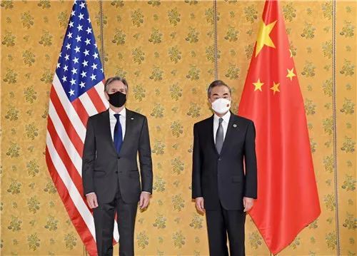 王毅會見美國國務卿布林肯