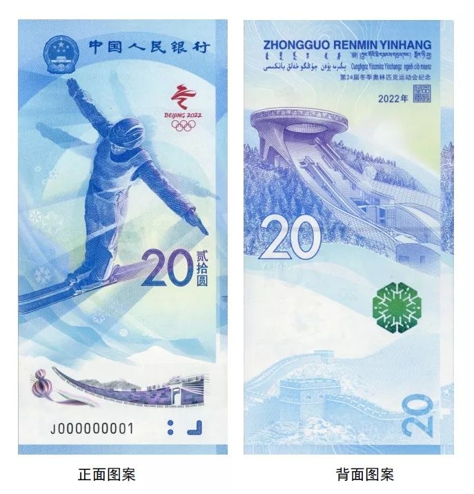 北京冬奧會紀念鈔長啥樣？