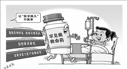 罕見病救命藥讓“醫(yī)學(xué)孤兒”不孤單