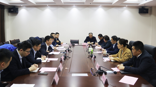 威海市商業(yè)銀行來東昌府區(qū)就項目融資工作進行座談  江紹華出席