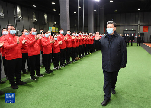 “歷史會鐫刻下這一筆”——記習(xí)近平總書記考察北京冬奧籌備工作