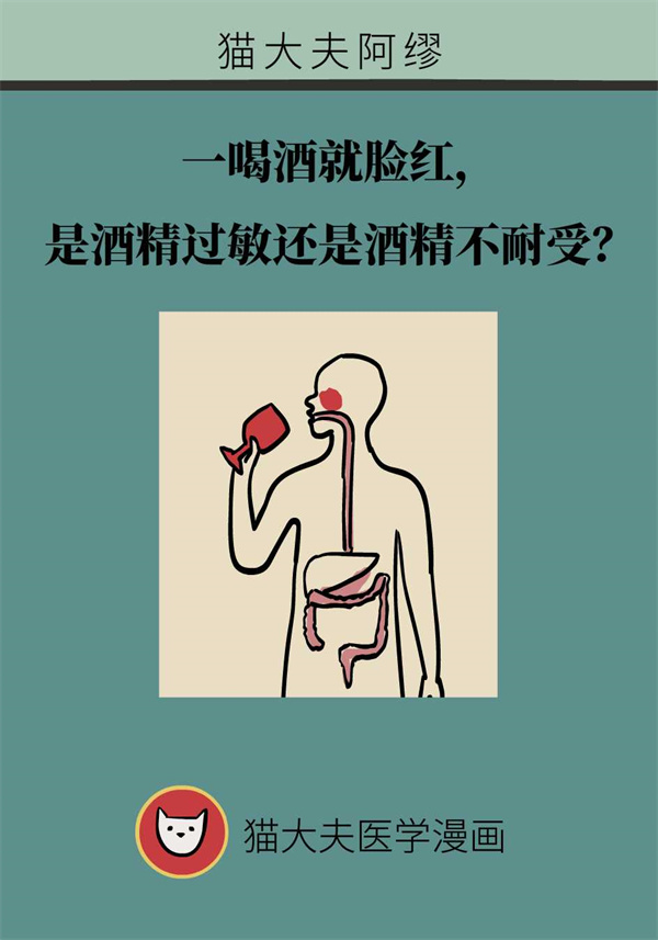 一喝酒就臉紅，到底是酒精過敏還是酒精不耐受？