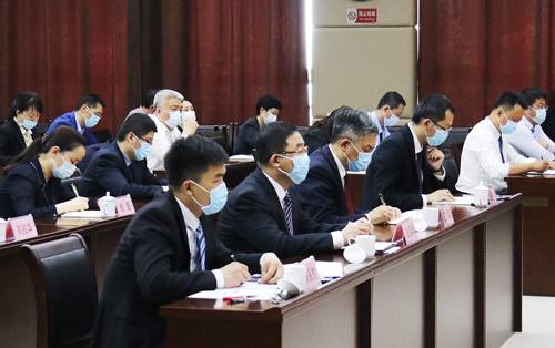 東昌府區(qū)組織收聽收看國務院第五次廉政工作視頻會議 江紹華在東昌府區(qū)分會場收聽收看