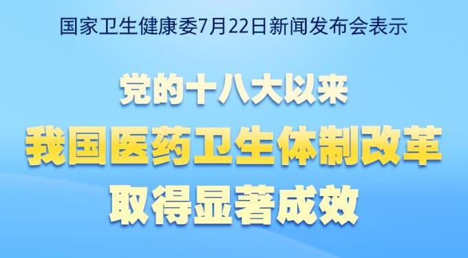 居民個(gè)人衛(wèi)生支出占比降至27.7% 我國(guó)推動(dòng)醫(yī)改成效顯著