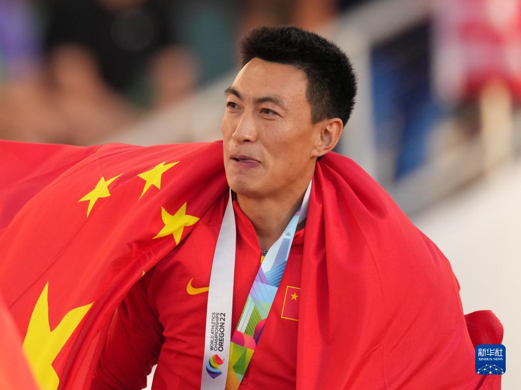 田徑世錦賽：朱亞明奪得男子三級跳遠(yuǎn)銅牌 直言未來奪金“希望大”
