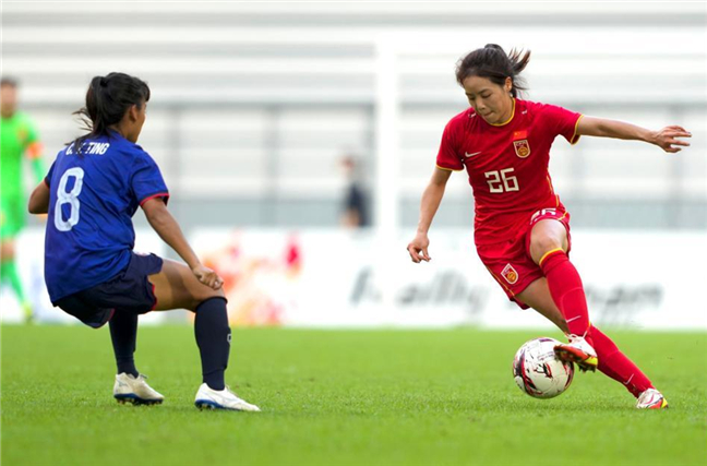 2022年東亞杯中國女足2:0擊敗中國臺北隊