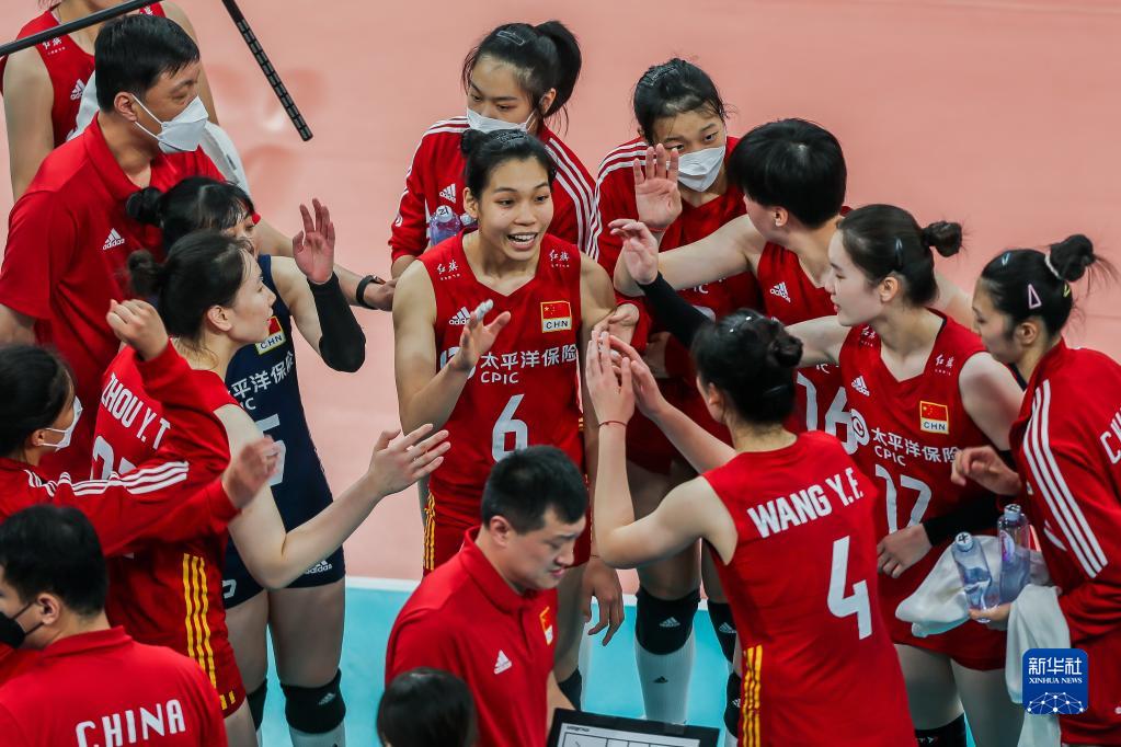 女排亞洲杯中國(guó)隊(duì)以小組頭名出線